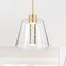Nuvo Aura, 12 Inch LED Pendant, Brushed Brass, K9 Bubble Crystal, 3000K CCT 62/2182 - alternate 4